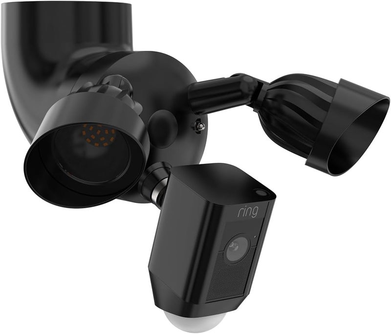 Holicfun Eave Mount for Ring Floodlight Cam Wired Plus/Pro, Blink Wired Floodlight Camera, and Wyze Floodlight Camera v2/Pro - Black - Image 2